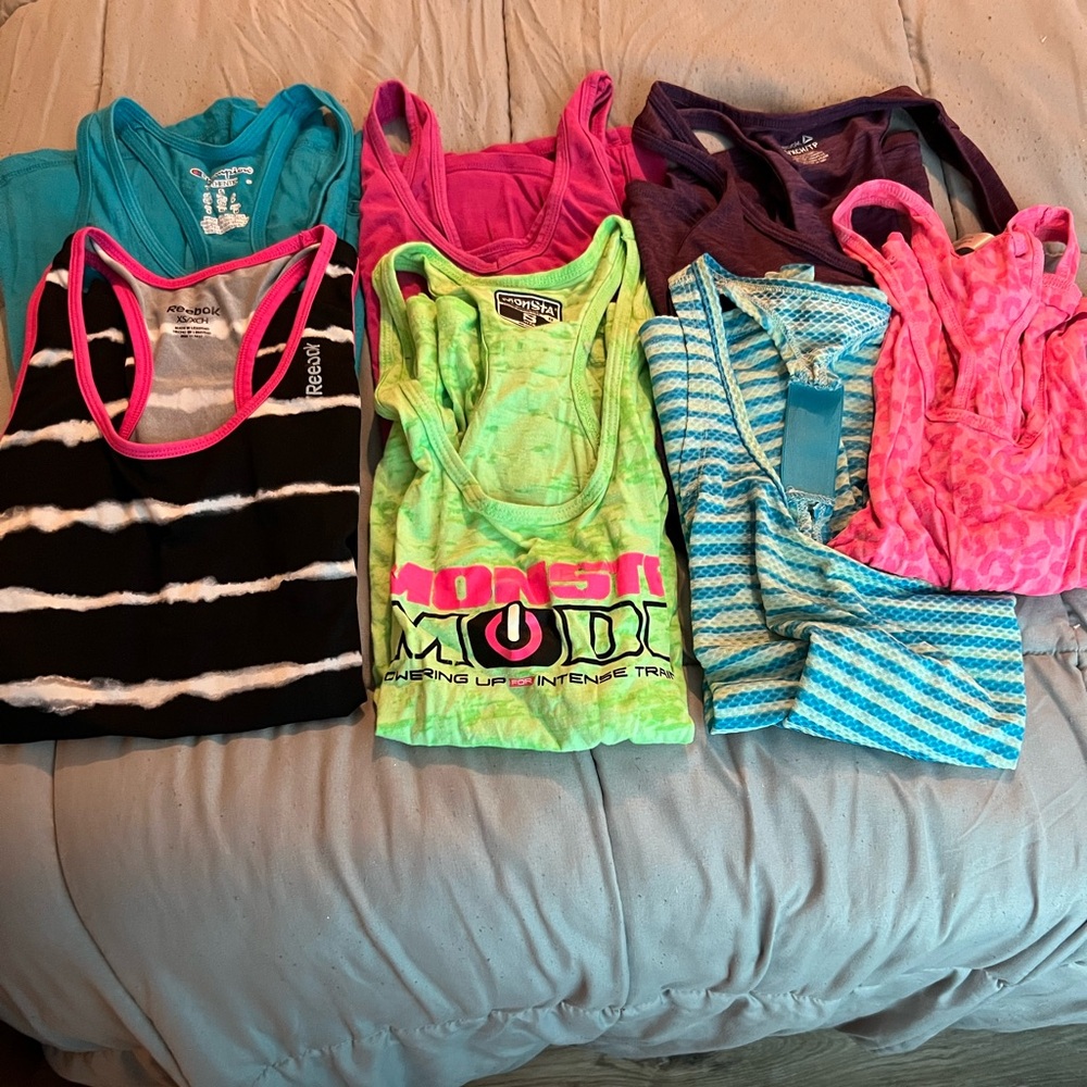 Athletic tank tops